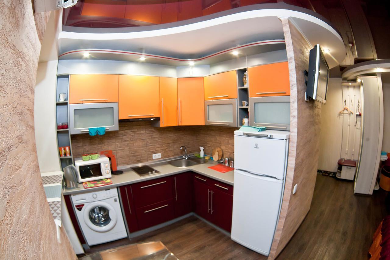 Затишна Квартирка Aparthotel Krementjuk Exteriör bild